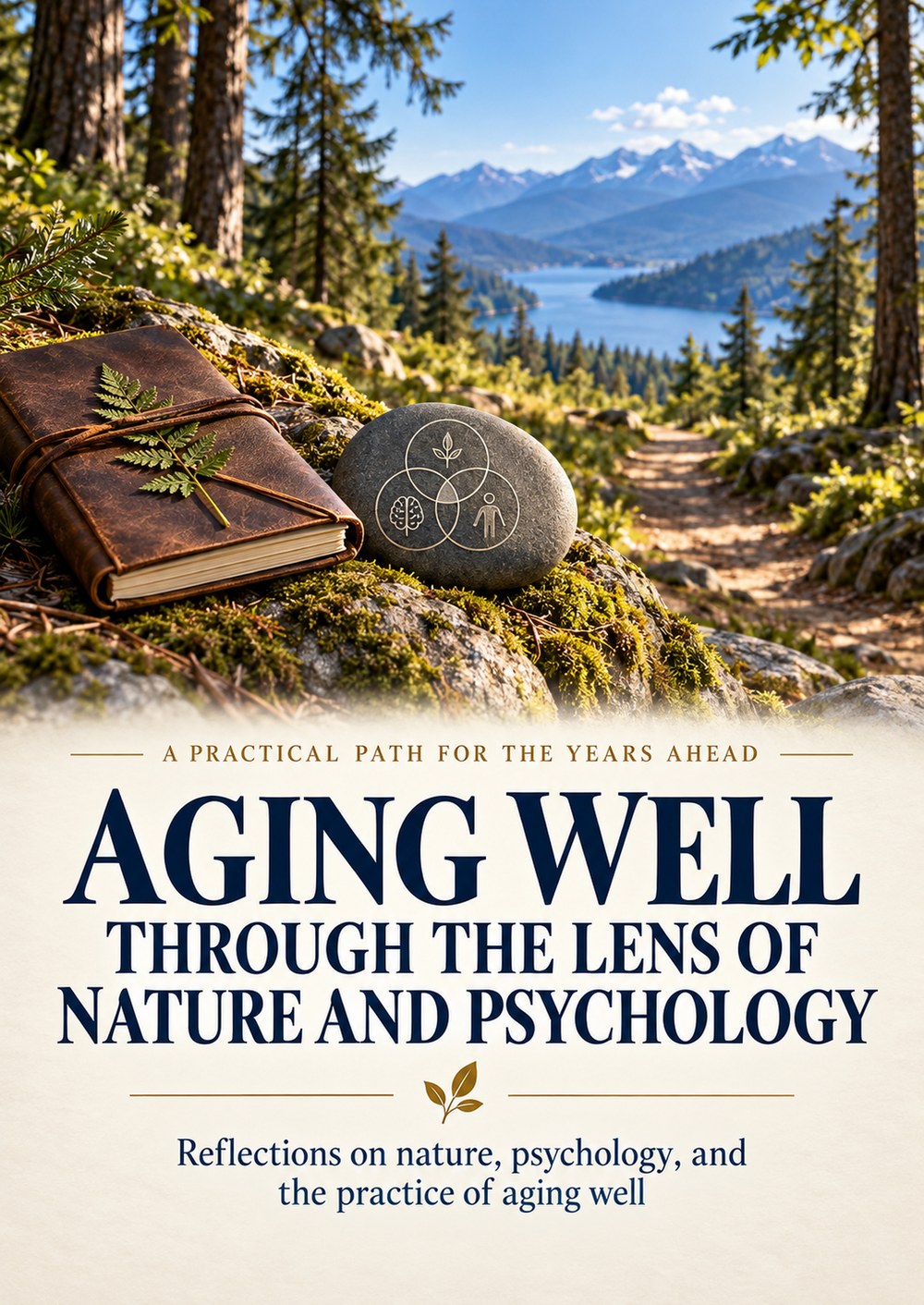 AGING WELL THROUGH THE LENS OF NATURE AND PSYCHOLOGY Reflections on nature, psychology, and the practice of aging well A PRACTICAL PATH FOR THE YEARS AHEAD cover