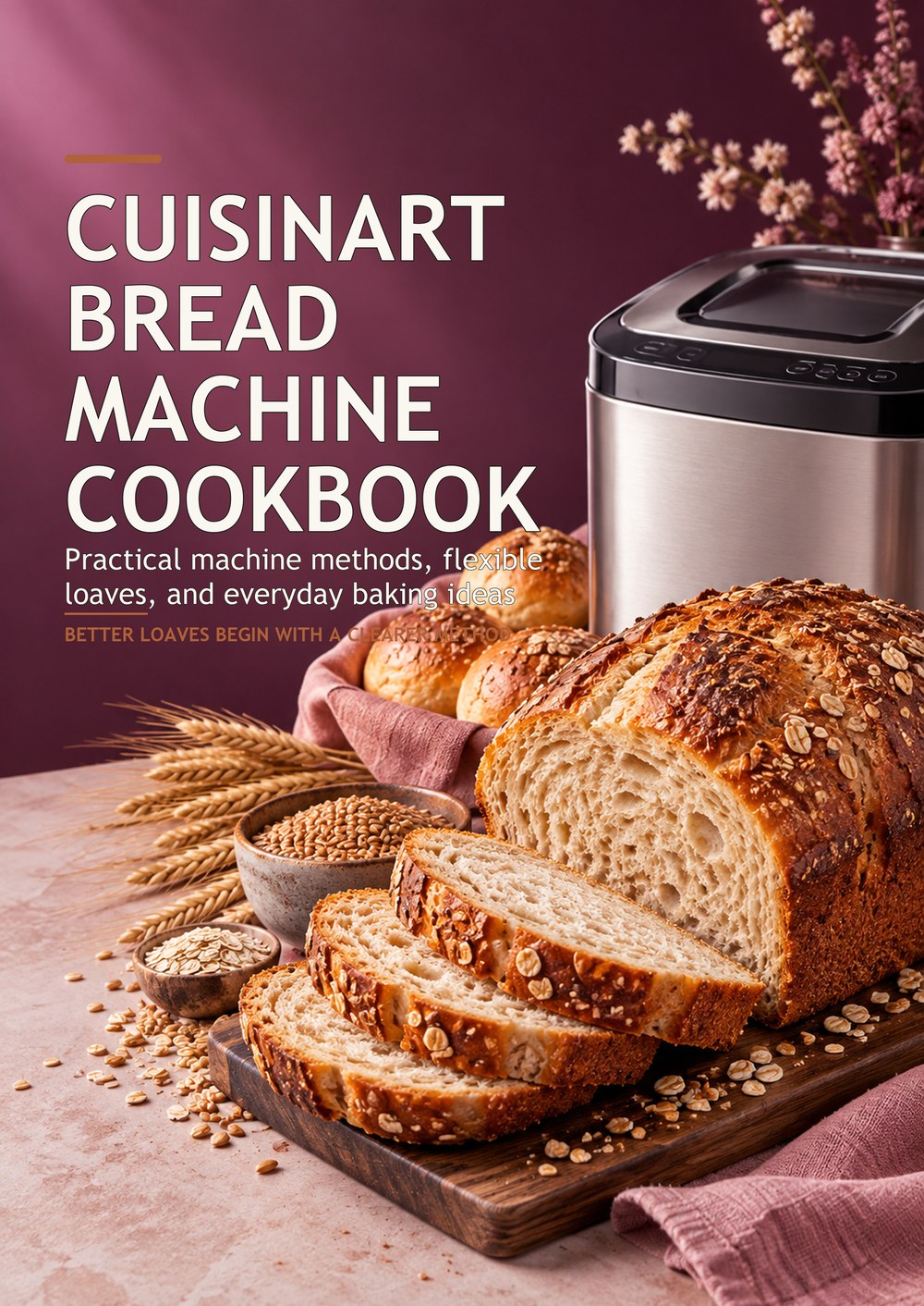 CUISINART BREAD MACHINE COOKBOOK Practical machine methods, flexible loaves, and everyday baking ideas BETTER LOAVES BEGIN WITH A CLEARER METHOD cover