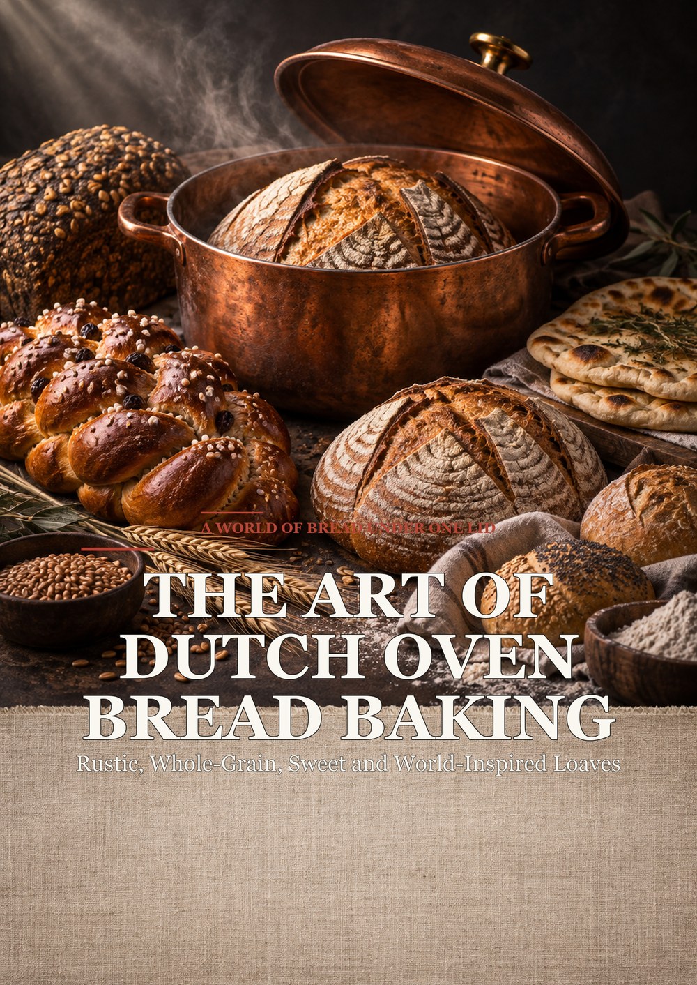 THE ART OF DUTCH OVEN BREAD BAKING Rustic, Whole-Grain, Sweet and World-Inspired Loaves A WORLD OF BREAD UNDER ONE LID cover