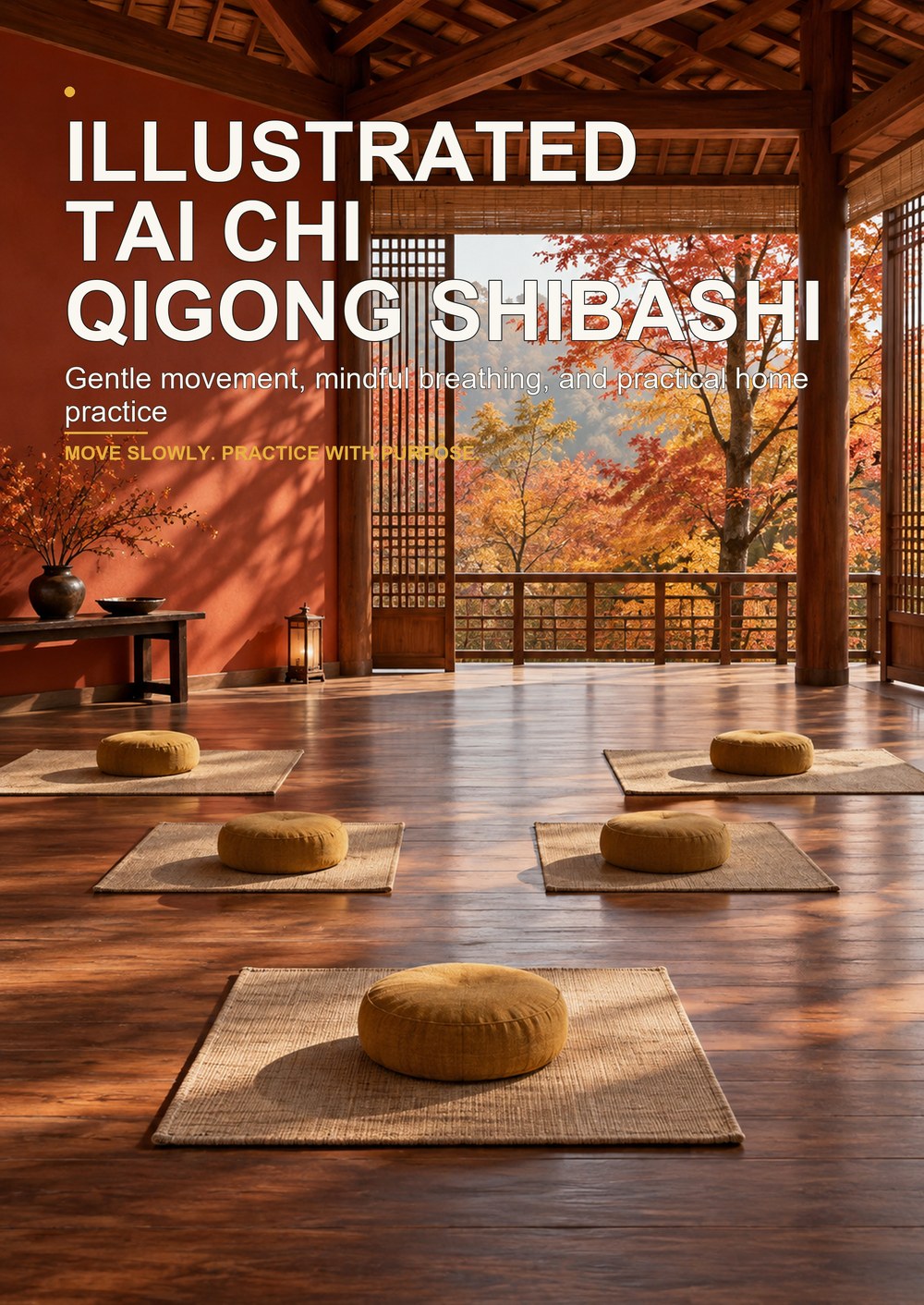 ILLUSTRATED TAI CHI QIGONG SHIBASHI Gentle movement, mindful breathing, and practical home practice MOVE SLOWLY. PRACTICE WITH PURPOSE. cover
