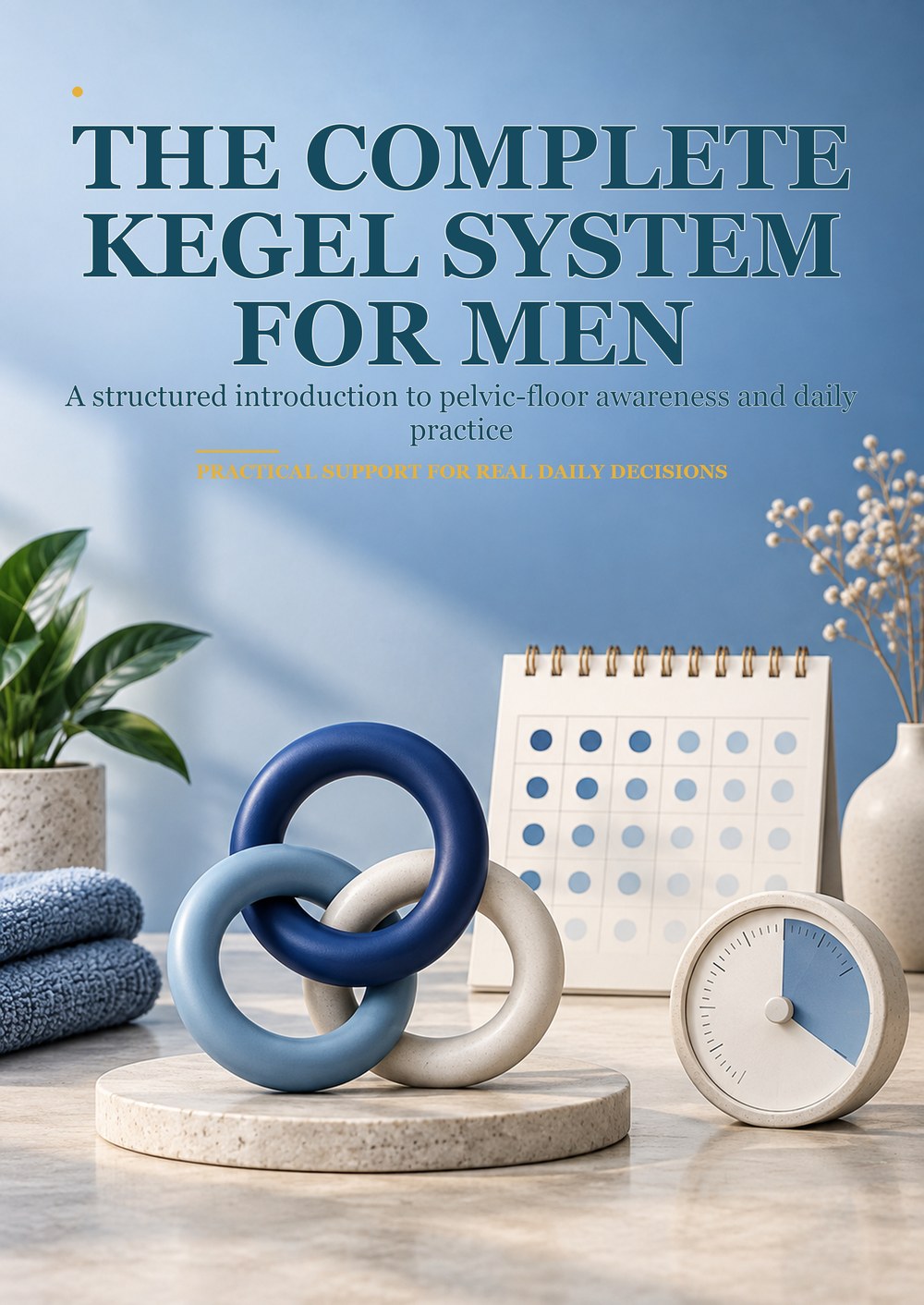 THE COMPLETE KEGEL SYSTEM FOR MEN A structured introduction to pelvic-floor awareness and daily practice PRACTICAL SUPPORT FOR REAL DAILY DECISIONS cover
