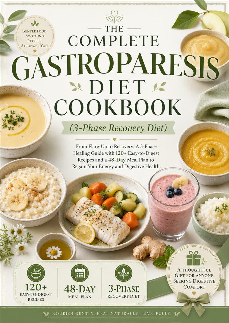 The Complete Gastroparesis Diet Cookbook cover