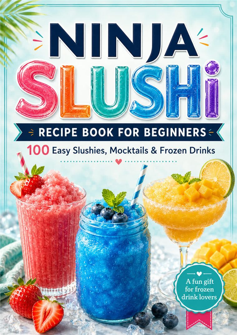 Ninja Slushi Recipe Book for Beginners cover