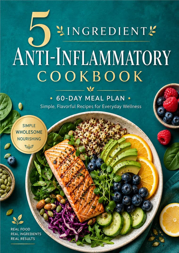 5 Ingredient Anti-Inflammatory Cookbook cover