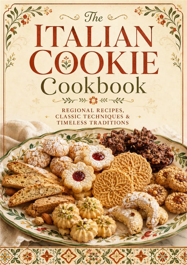 The Italian Cookie Cookbook cover