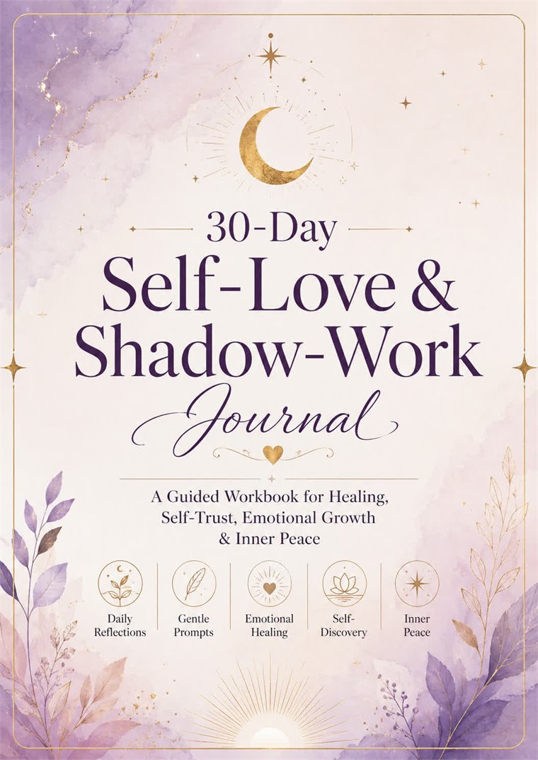 30-Day Self-Love & Shadow-Work Journal cover
