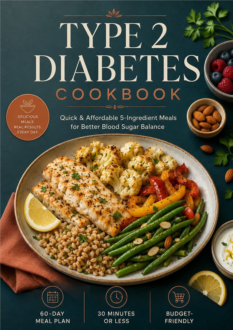Type 2 Diabetes Cookbook cover