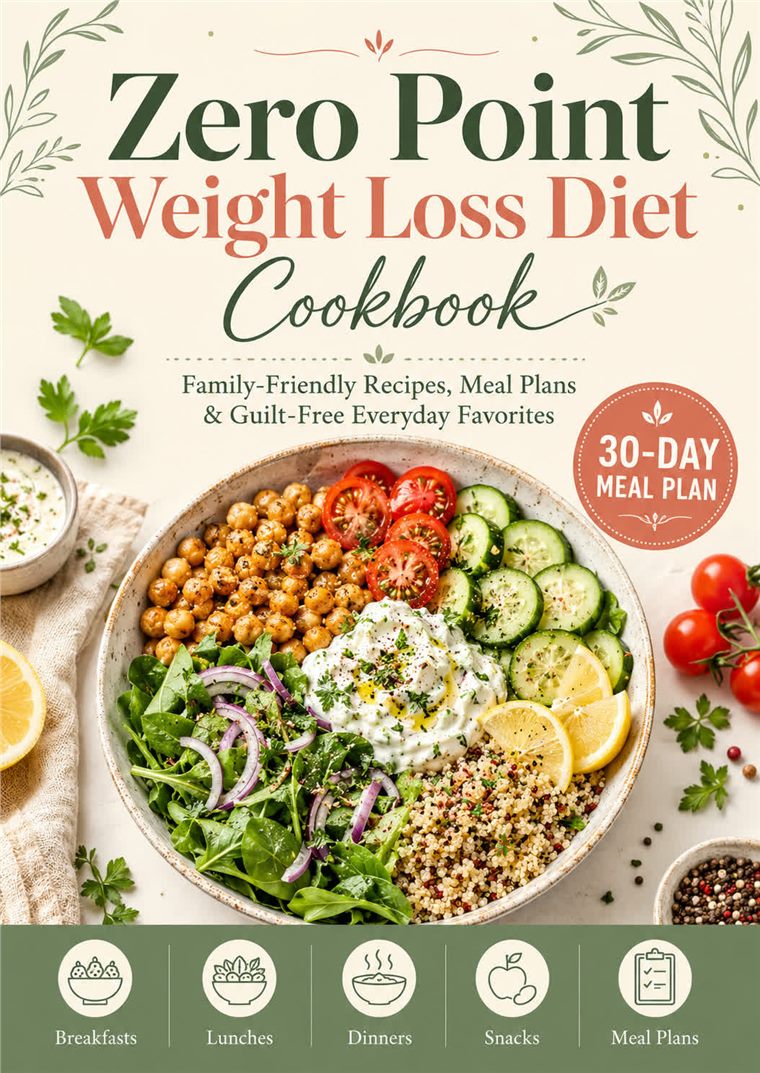 Zero Point Weight Loss Diet Cookbook cover