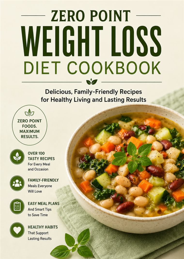 Zero Point Weight Loss Diet Cookbook cover