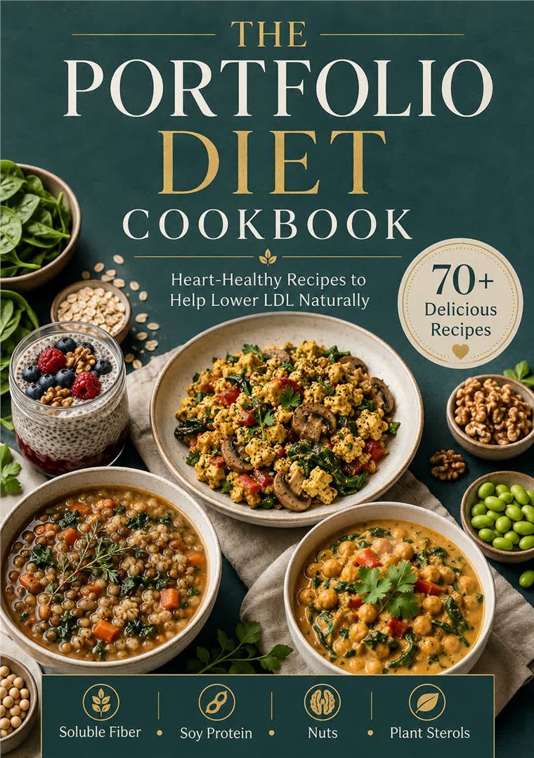 The Portfolio Diet Cookbook cover