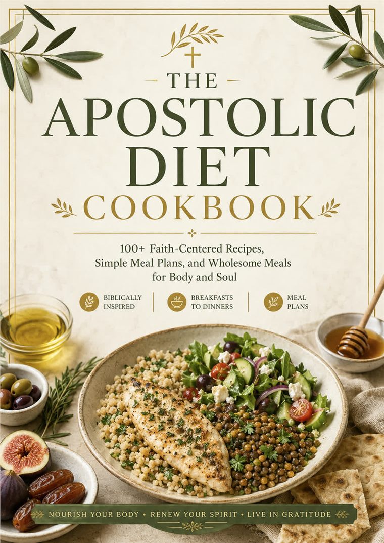 The Apostolic Diet Cookbook cover