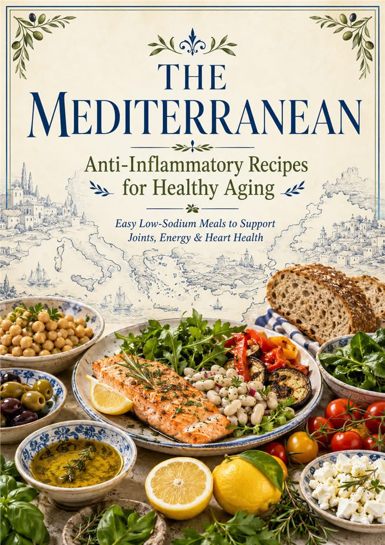 Mediterranean Anti-Inflammatory Recipes for Healthy Aging cover