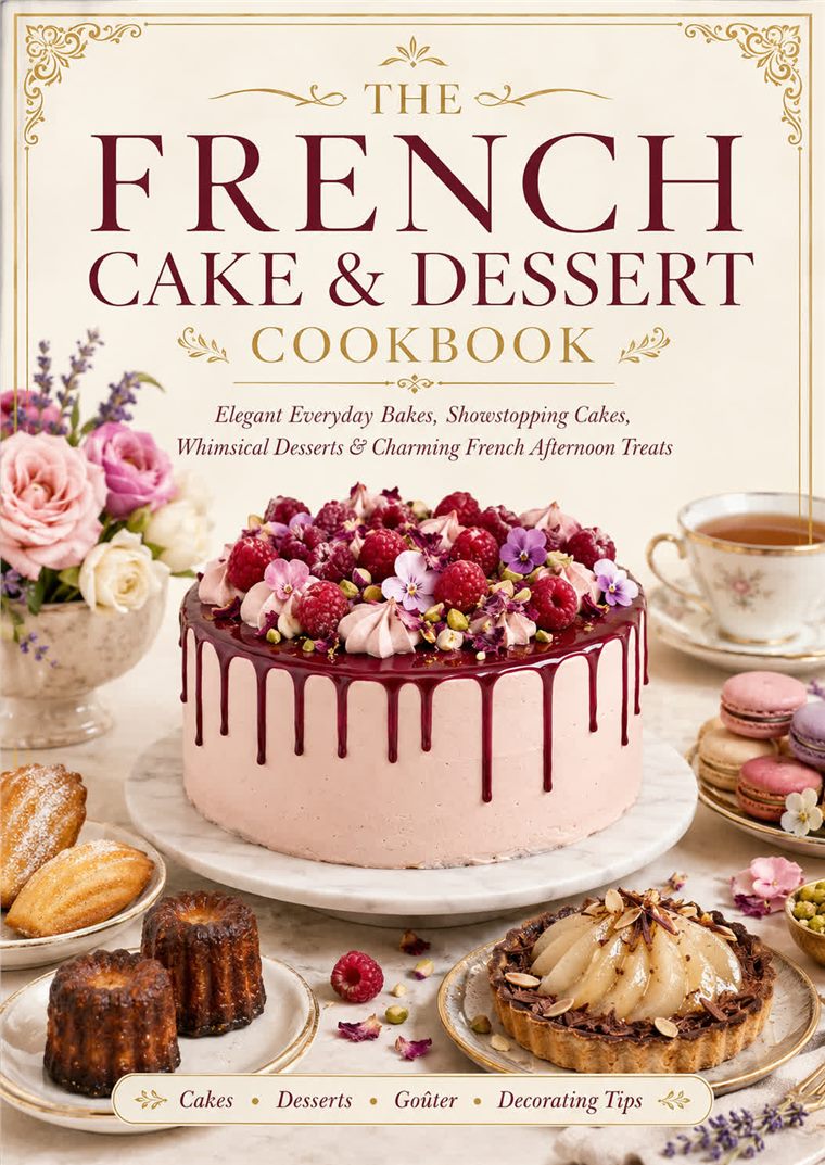 The French Cake & Dessert Cookbook cover